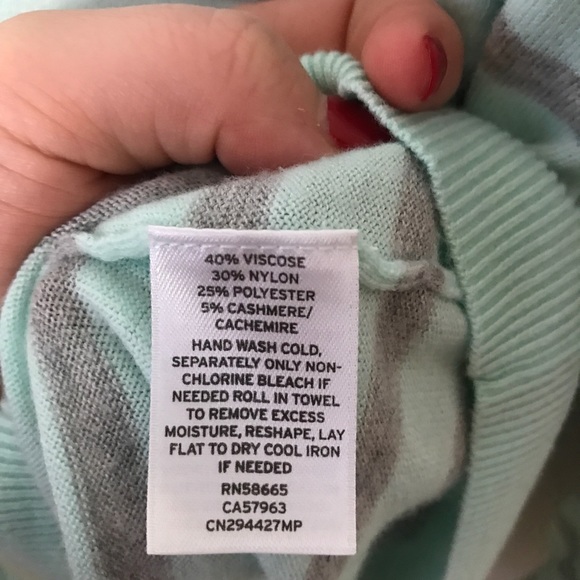 EUC Striped Cashmere blend sweater - Picture 5 of 5